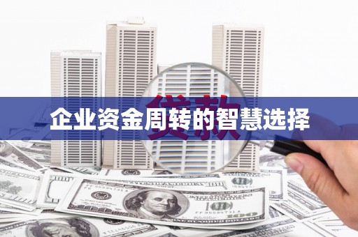 文昌企业资金周转的智慧选择