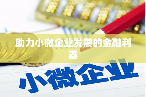 东西湖助力小微企业发展的金融利器