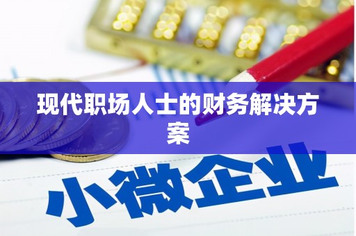 施甸现代职场人士的财务解决方案